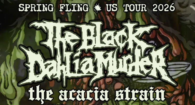 The Black Dahlia Murder - Spring Fling US Tour