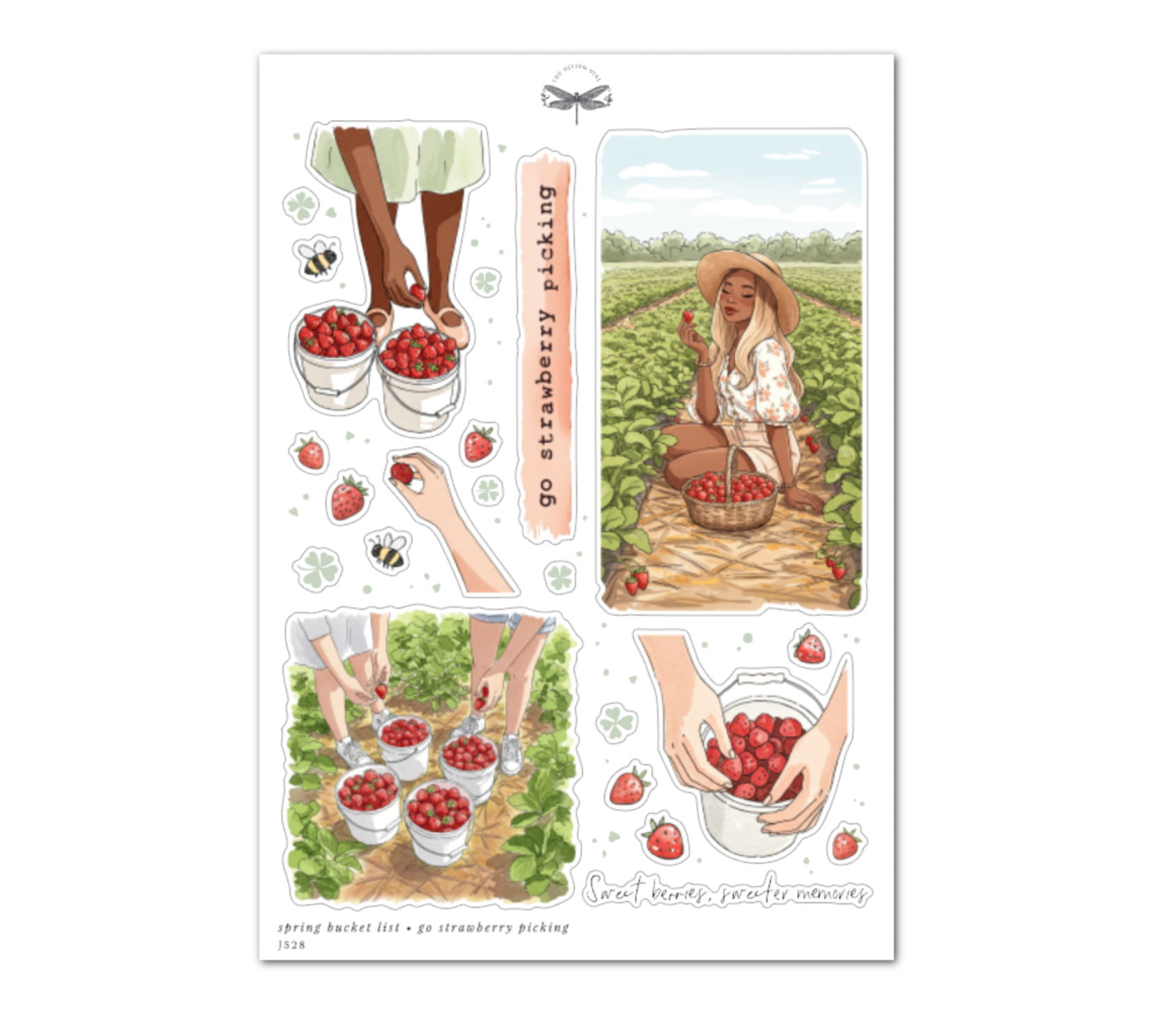Spring Bucket List • Go Strawberry Picking – The Giving Girl