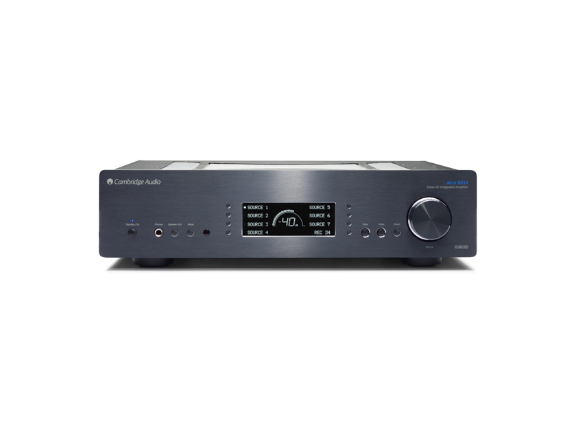 Cambridge Audio 851A Integrated Amplifier Near New With OBM And Remote Black
