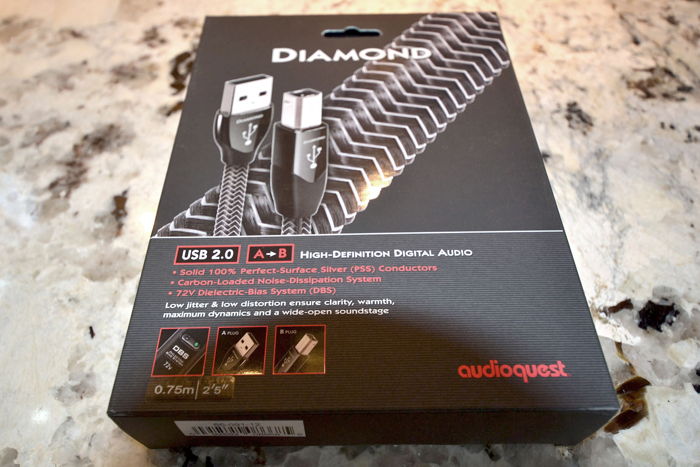 Audioquest Diamond USB 2.0 digital cable .75m