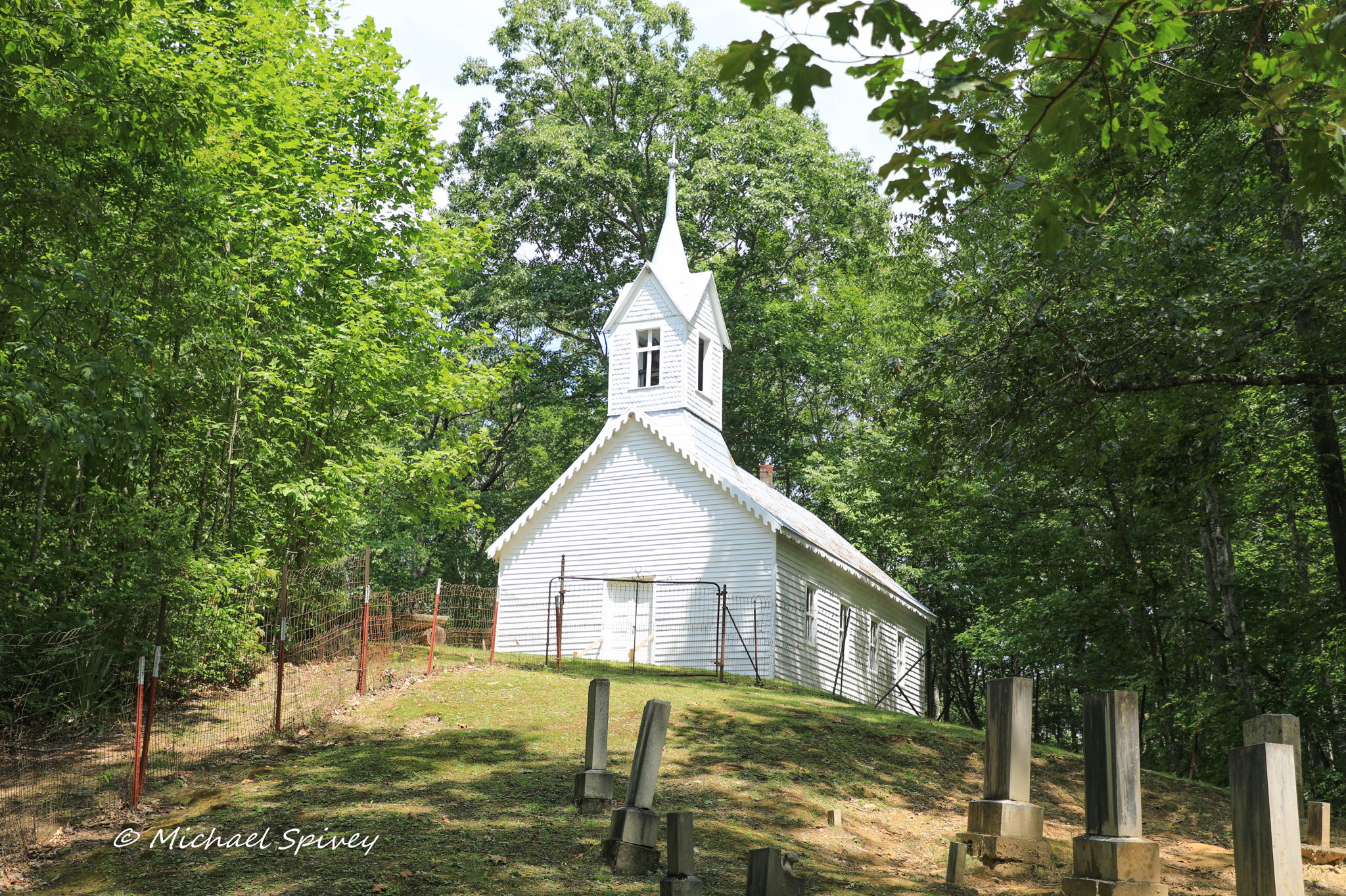 Little Cataloochie Baptist Church, 1889