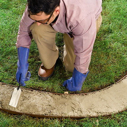Building a Concrete Patio