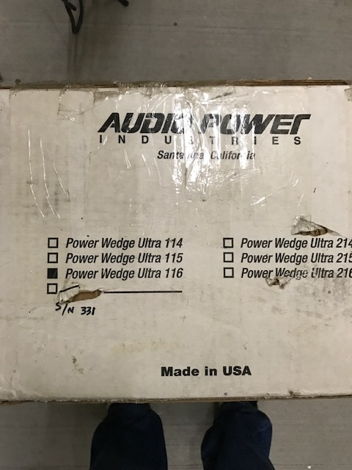 Audio Power Industries Power Wedge 116