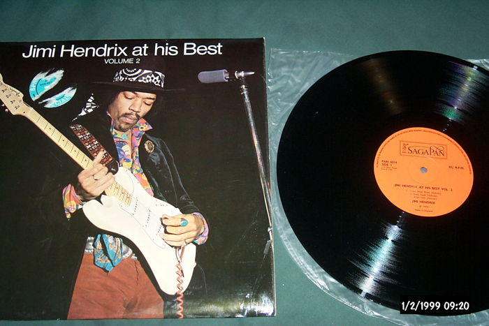 Jimi Hendrix - At His Best Volume 2 LP NM