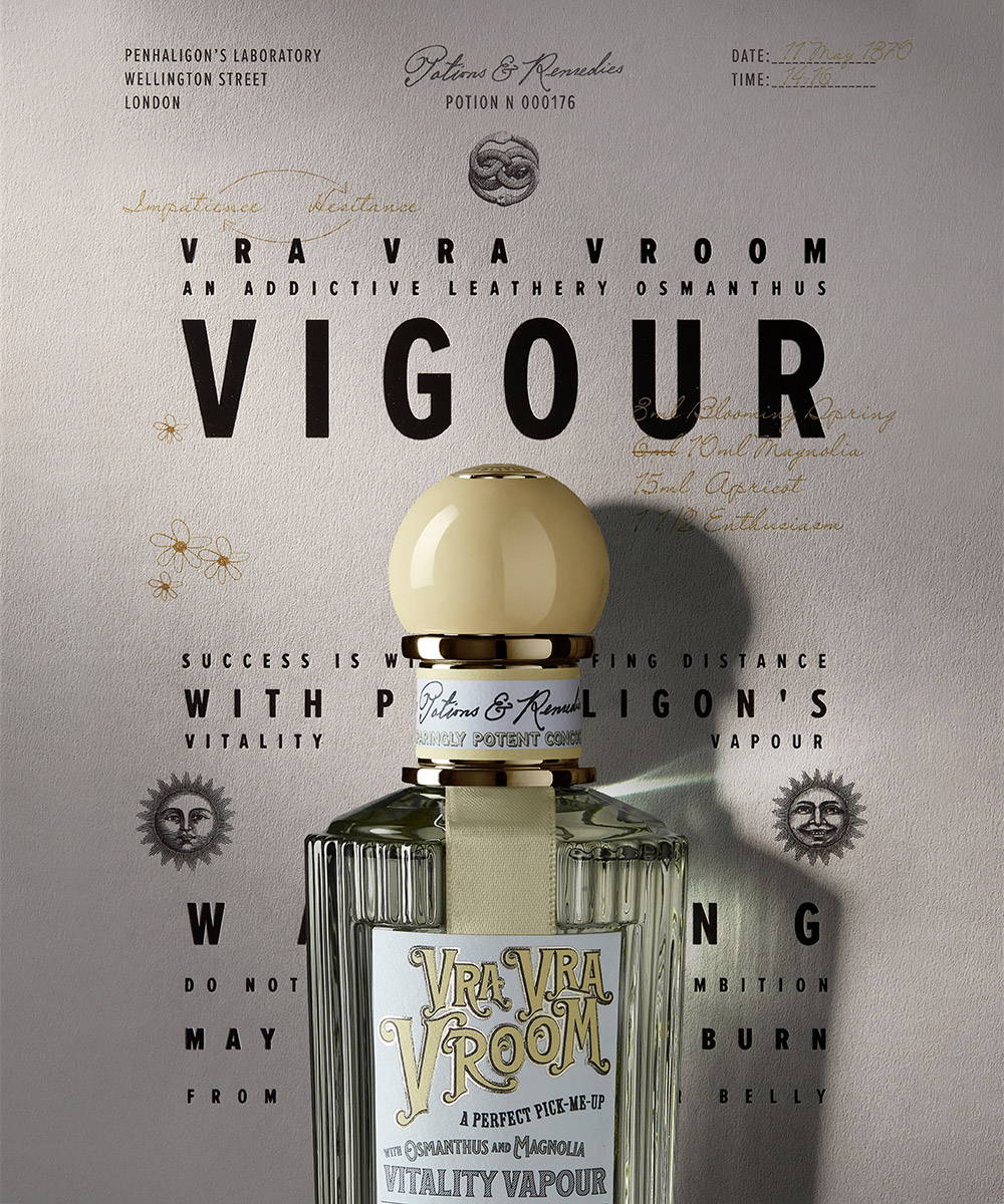 THE VITALITY VAPOUR 生き生きとしたスチーム