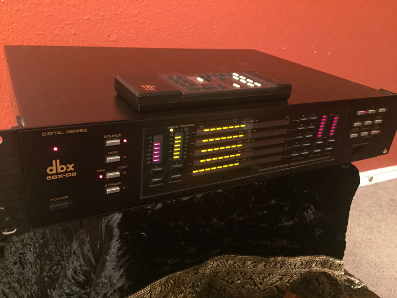 DBX 5bx ds Serviced w/ REMOTE & rack mount For Sale DBX 5bx ds Serviced w/ REMOTE & rack mount For Sale