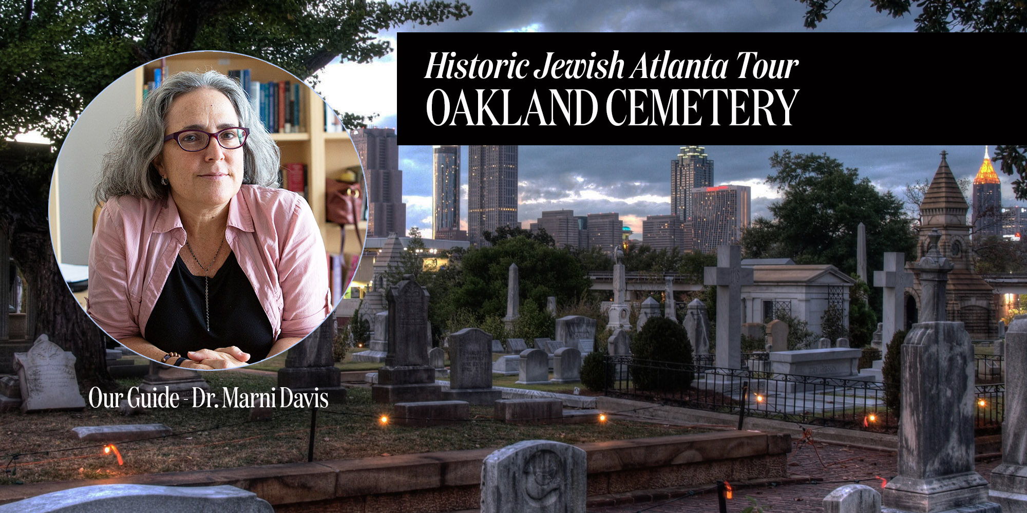 Historic Jewish Atlanta Tours - Oakland Cemetery promotional image