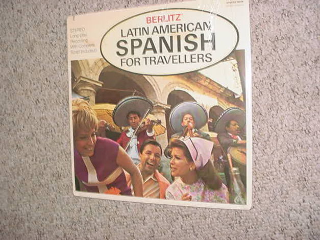SEALED Berlitz lp record - Latin American Spanish for t...