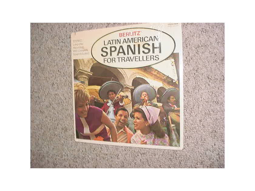SEALED Berlitz lp record - Latin American Spanish for travellers Holland stereo 96238