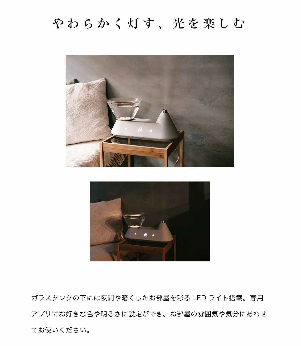 光を楽しむ