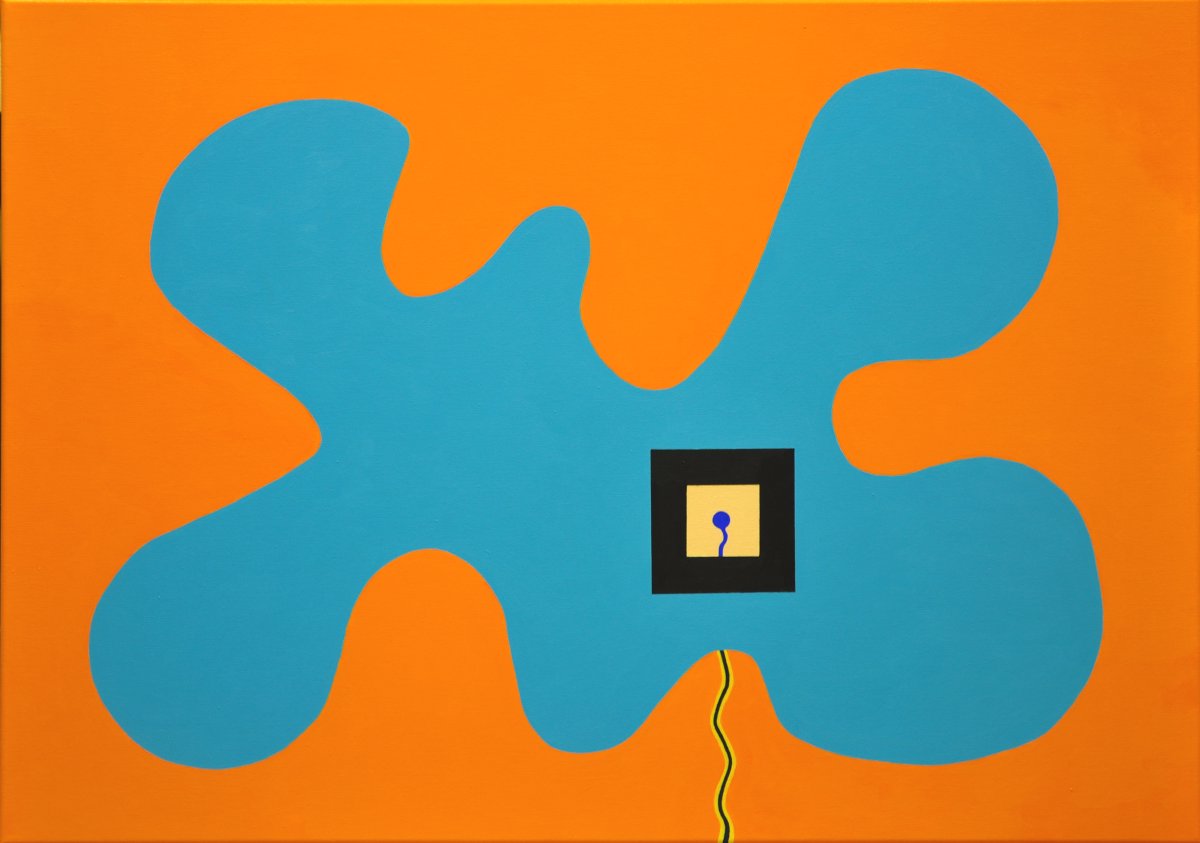 FloW-er PoW-er - Interactive art - Abstract painting with augmented reality by Walter Perdan