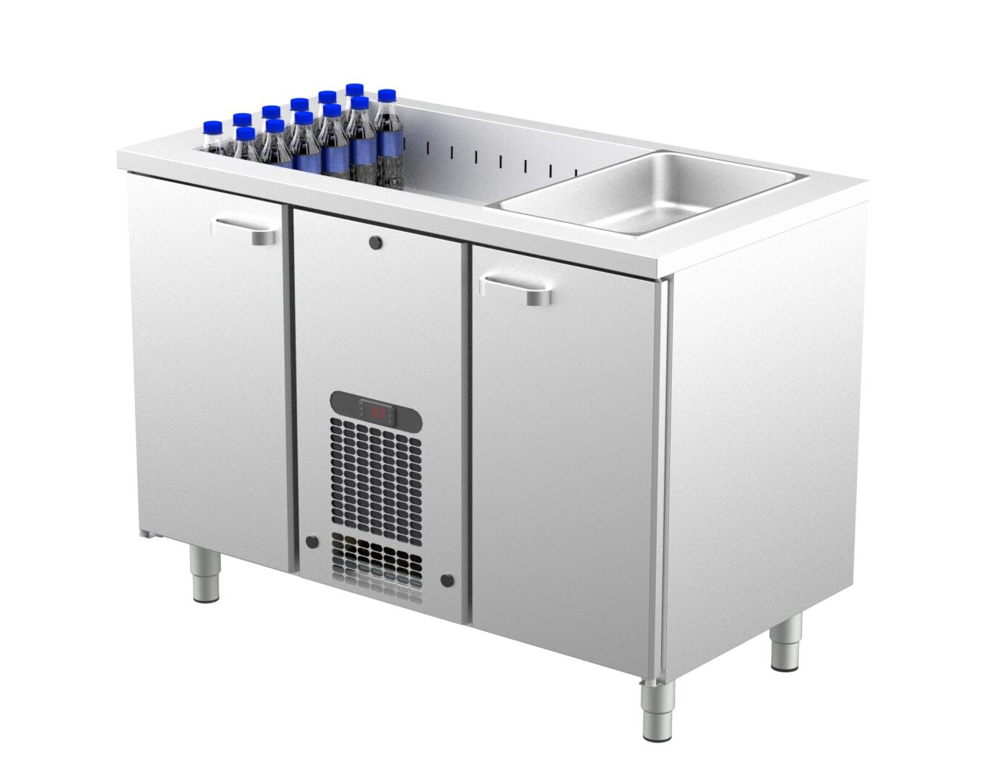 Coolpart BMB-1220 Kylbänk med hel brunn