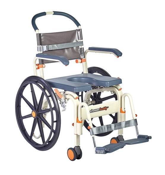Hire-Shower SB6w Roll in Buddy - Shower/toilet commode