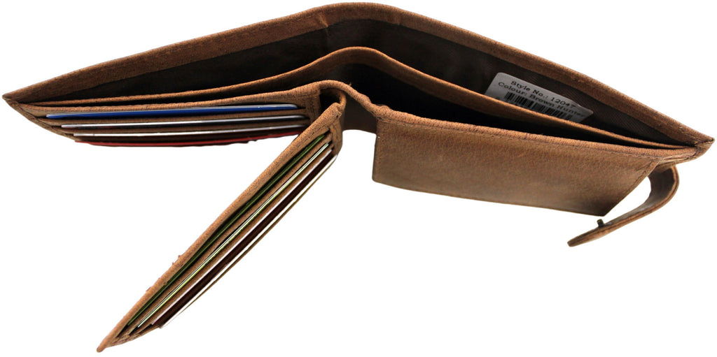 RFID Lined Hunter Leather Wallet Style 12047 - Image 8