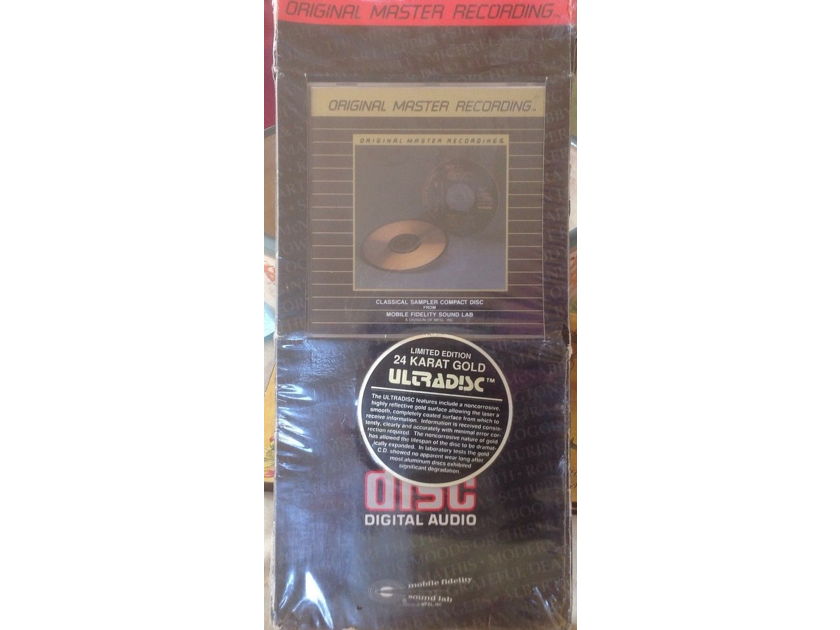 MFSL 24K Gold CD - Classic Sampler UDCD CS-1 MFSL UDCD CS-1 24 K Gold Longbox