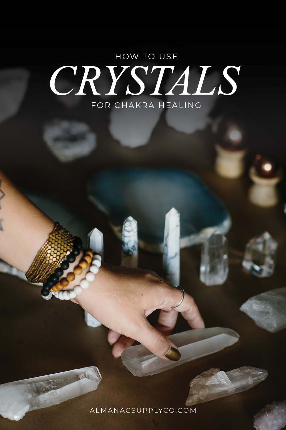 how to use crystals for chakra healing