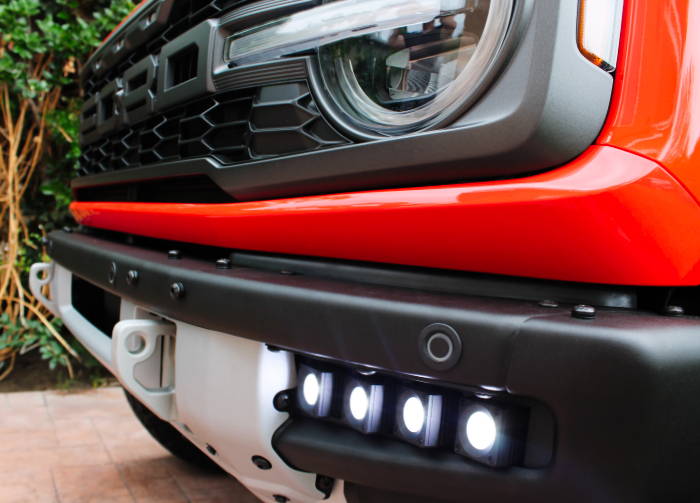 ford bronco raptor fog light white led by mandr automotive mandronline