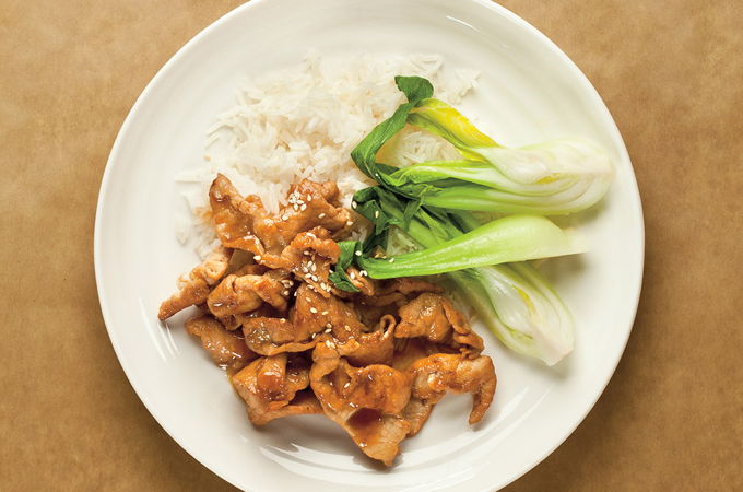 Ginger Pork Stir-Fry