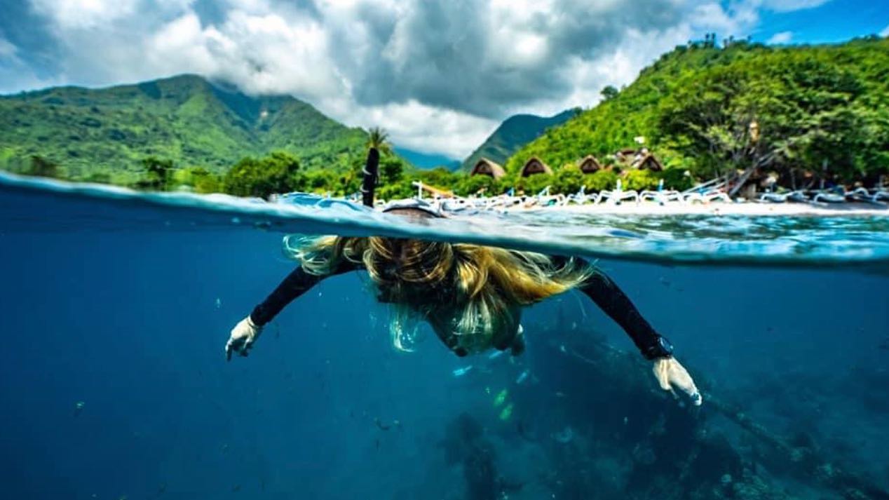 Freediving Bali with Adam Sellars
