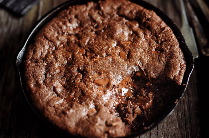 Biscuits fondants au chocolat à partager
