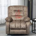 Edward Creation This lift chair has multiple functions. It can recline, massage, and heat up, all with the touch of a button.