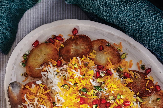 Persian Rice with Potatoes