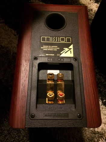 Mission Loudspeakers 771 Monitors Rosewood Made in England