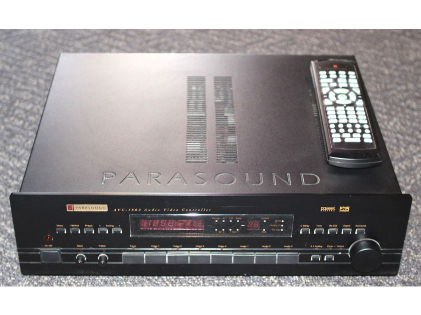 Parasound AVC-1800 AV Controller / Preamp