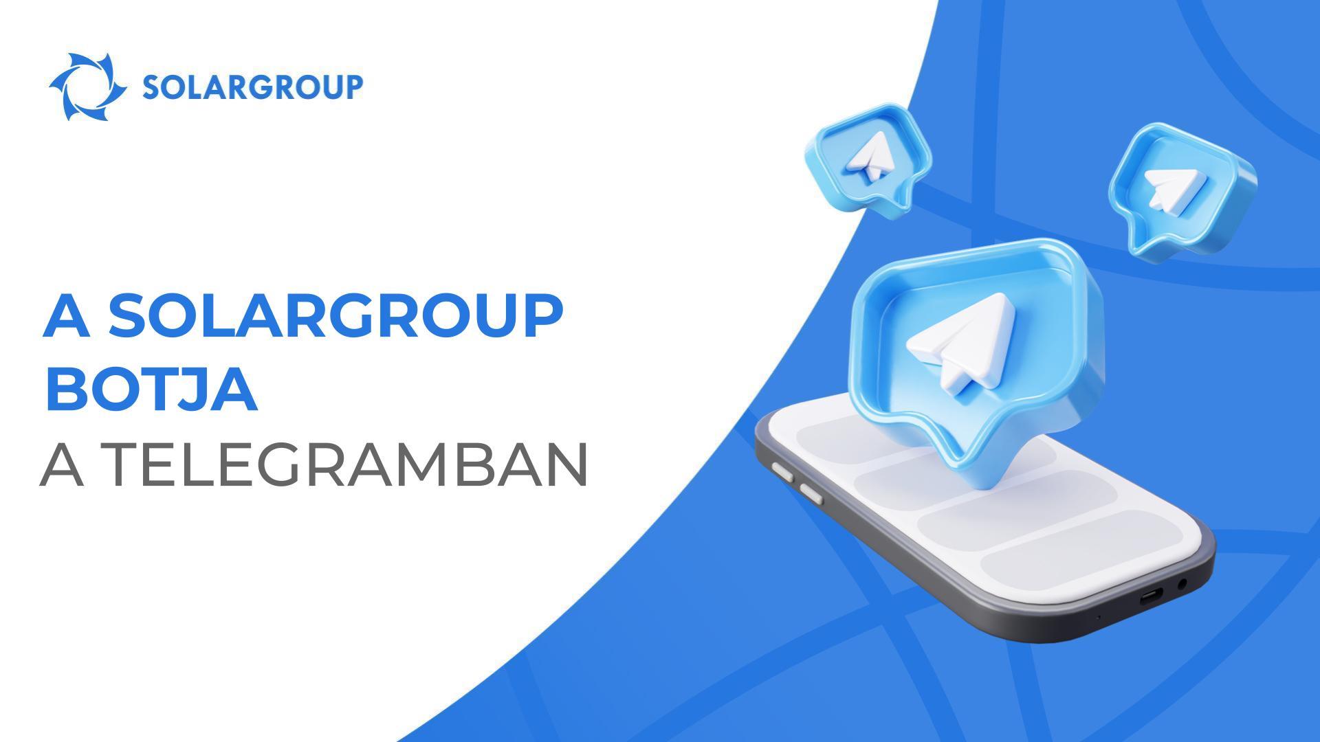 Frissült a SOLARGROUP botja a Telegramban