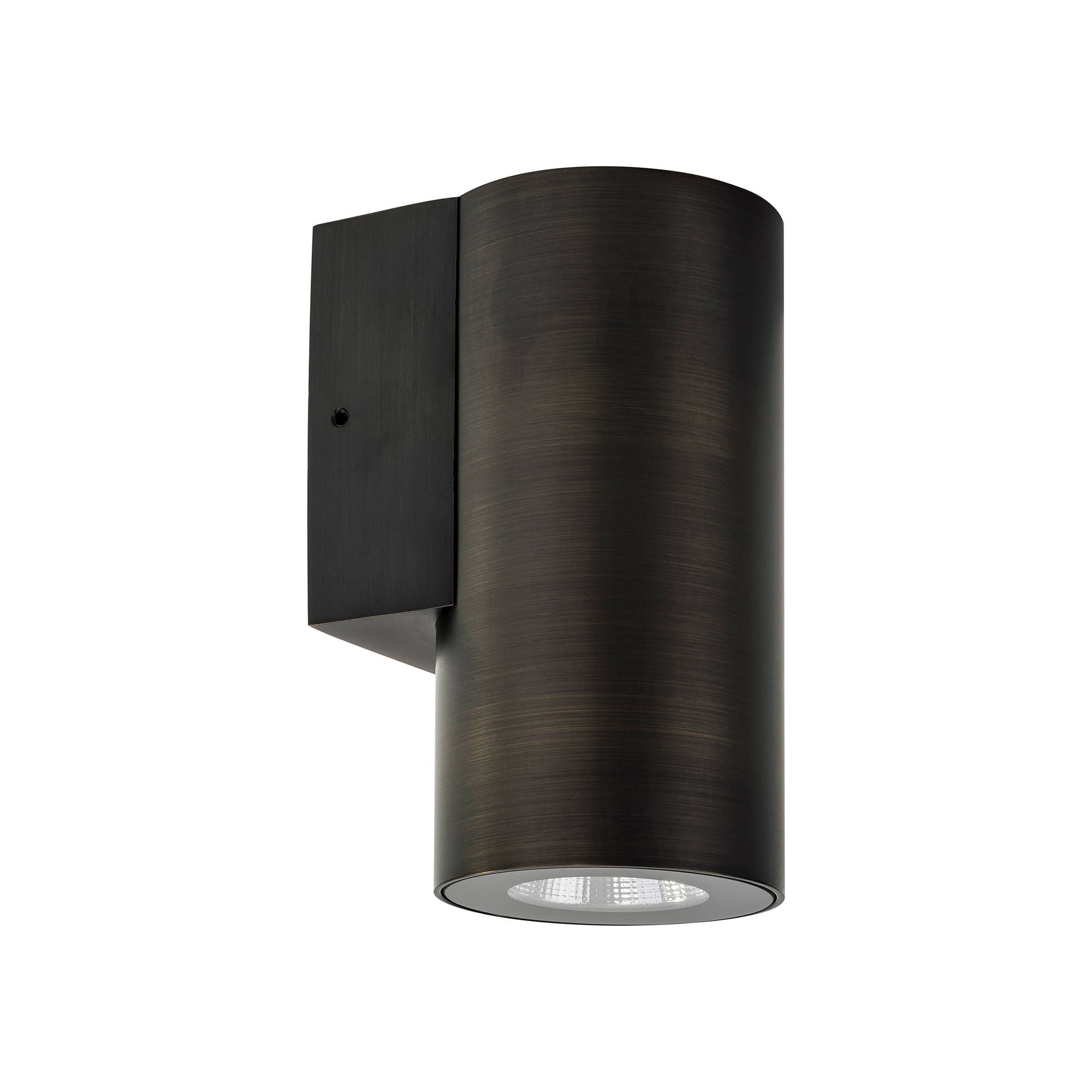 HV3625T-AB - Aries Antique Brass LED Fixed Down Wall Light