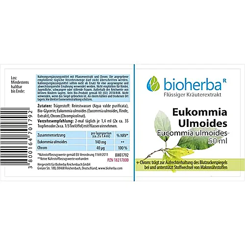 Eukommia Ulmoides Tropfen, Tinktur 50 ml