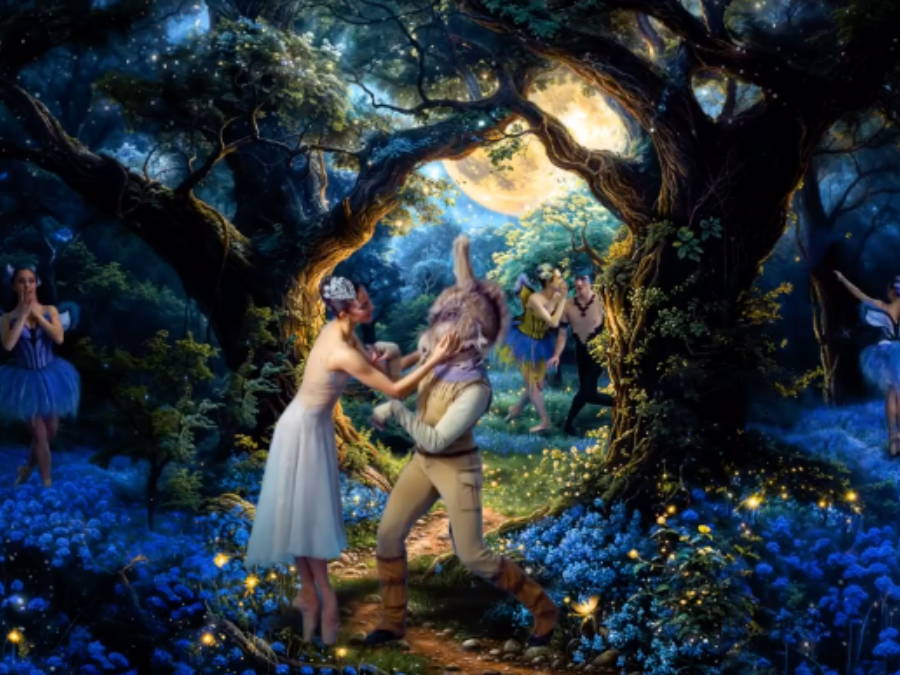 Campaign design for New Zealand Royal Ballet  "A Midsummer Night’s Dream"