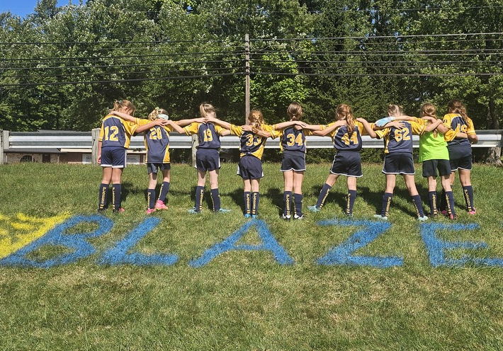 Blaze Soccer Team Photo