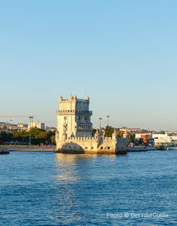 Capture pictures of Lisbon from the Tagus river