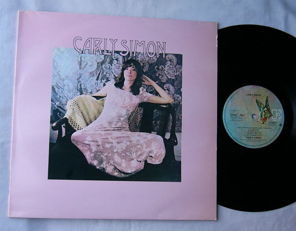 CARLY SIMON LP--CARLY SIMON-- - singer's DEBUT ALBUM--M...