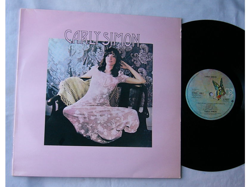 CARLY SIMON LP--CARLY SIMON-- - singer's DEBUT ALBUM--Made in  UK--Eddie Kramer producer
