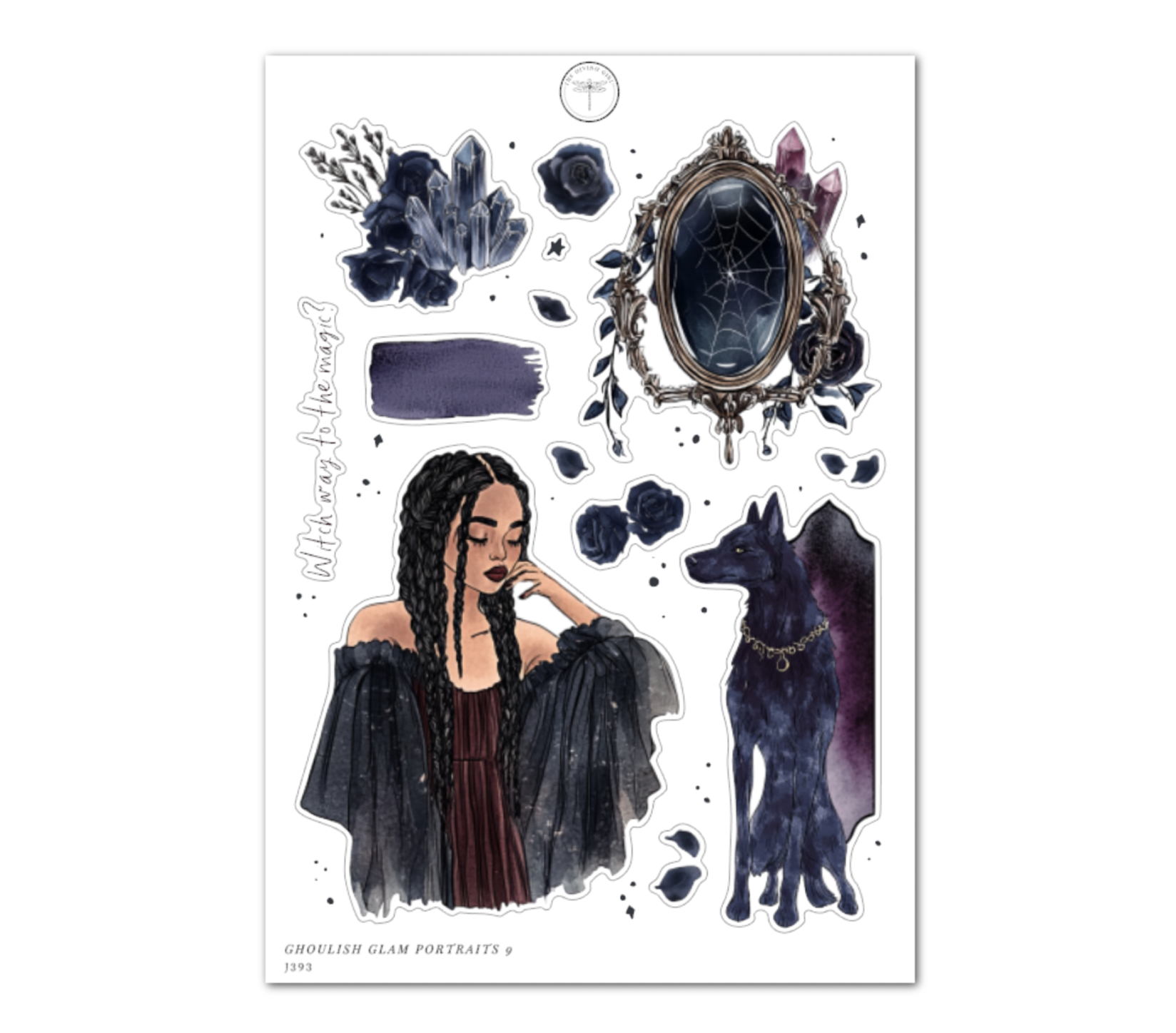 Ghoulish Glam Portraits 9 – The Giving Girl