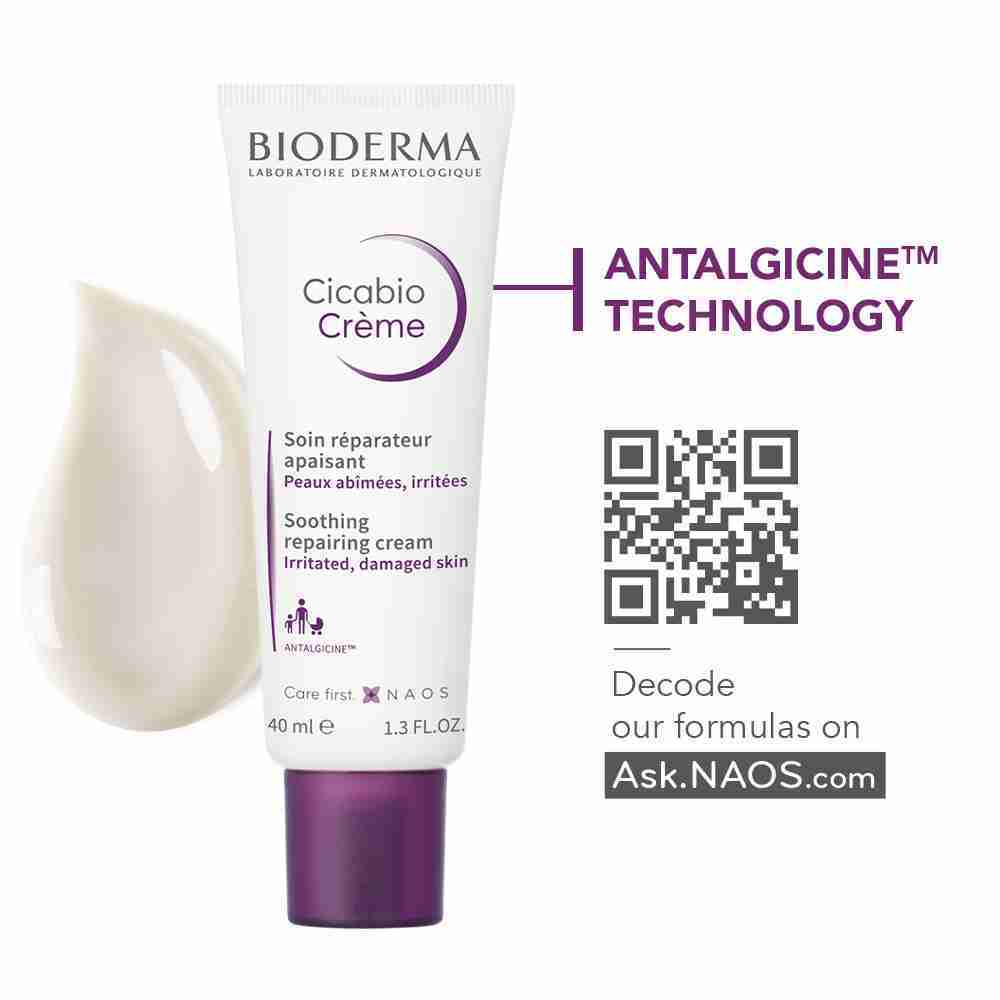 Bioderma Cicabio Crème Soothing Repairing Cream - 40ml - Image 6