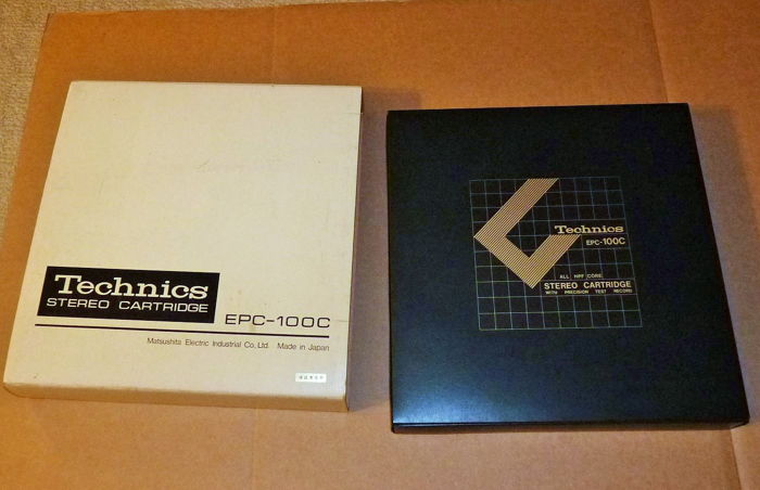 Technics EPC-100C fully boxed with paperes and record t...