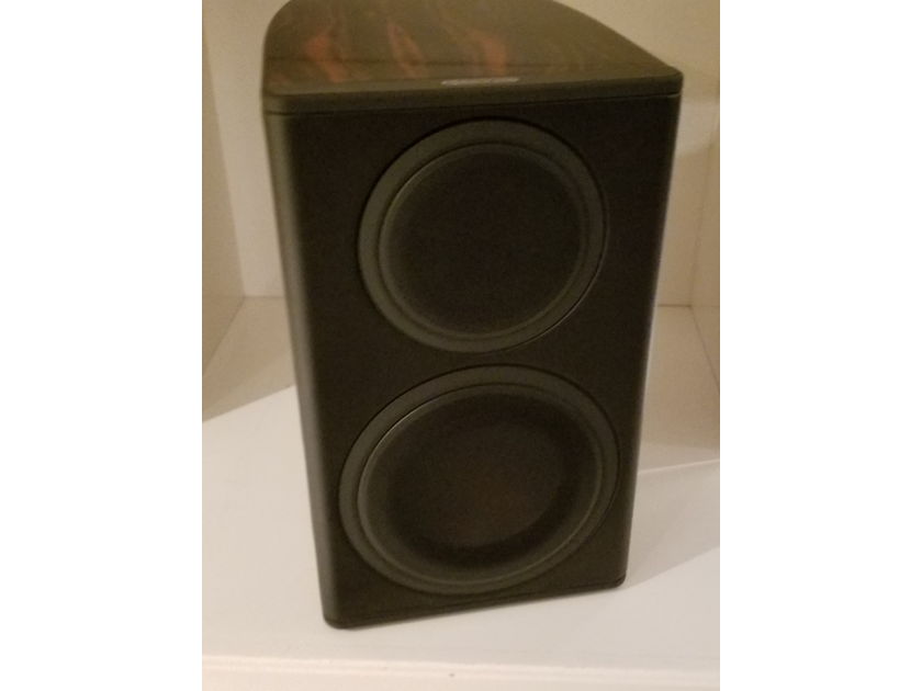 Monitor Audio PL100II flagship stand mount speakers INCLUDES STANDS.  Like New condition.  PIANO EBONY color.