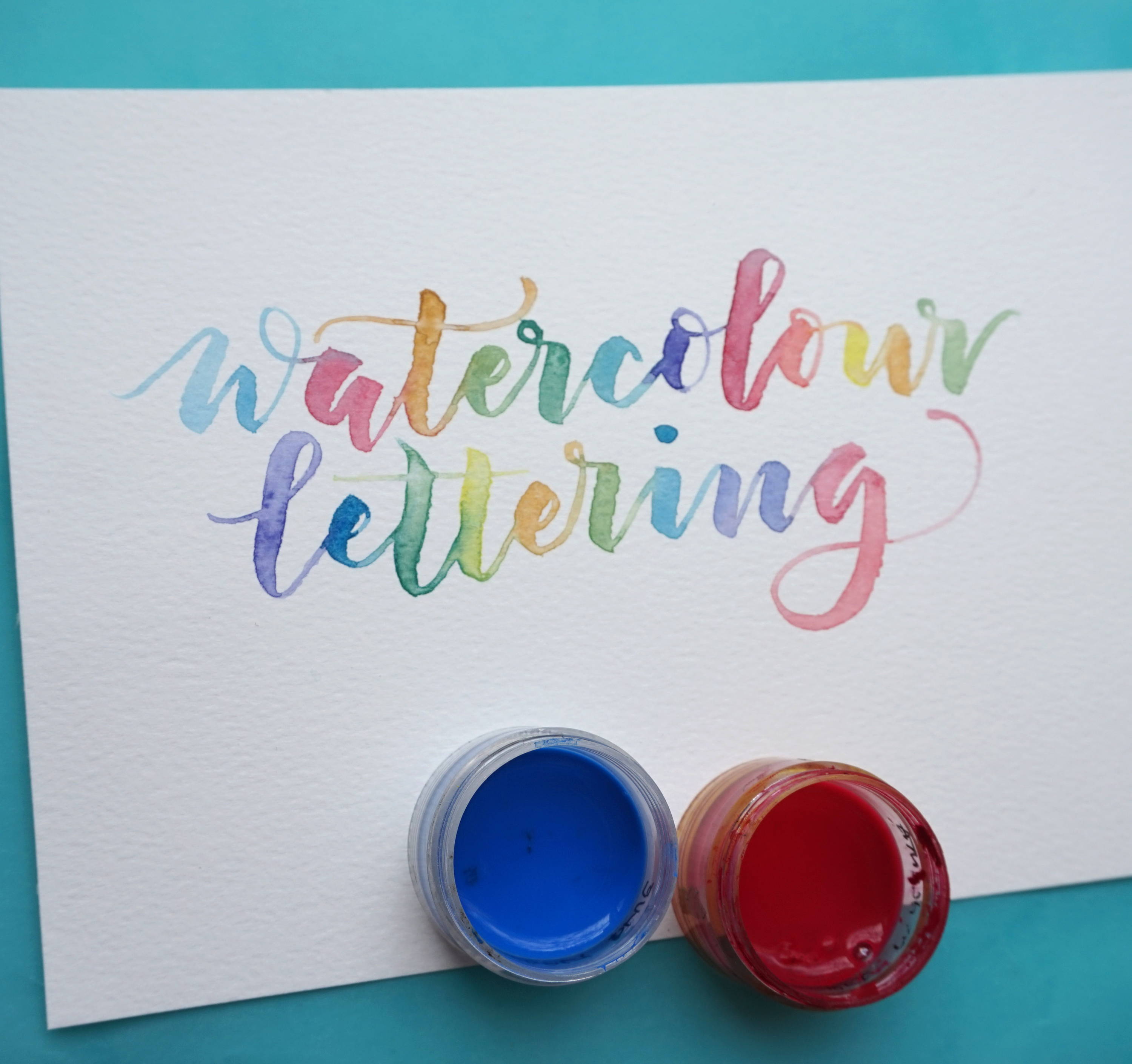 Watercolour Lettering Workshop