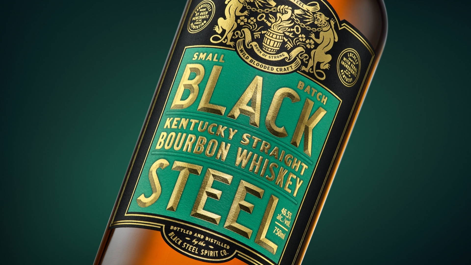 Featured image for Black Steel Bourbon's Packaging Is Designed For A Younger Whiskey Connoisseur
