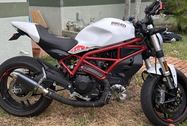 2020 DUCATI MONSTER 797 motorcycle for rent near Pompano Beach, FL