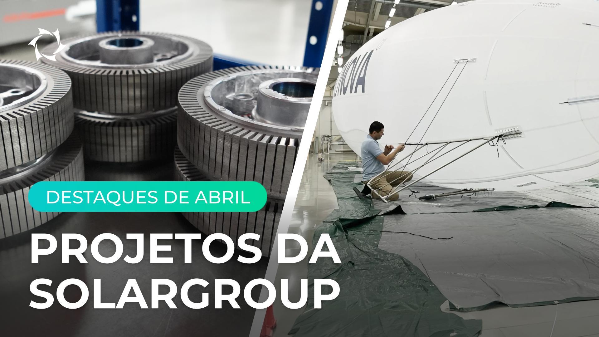 Preparação final para o lançamento da Esmerilhadeira angular e início da produção de envoltórios de dirigíveis