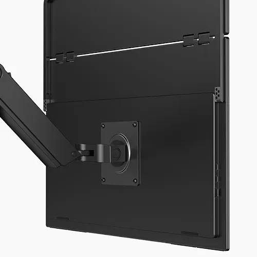 Delta Mega - 23.8 Inch 100Hz Dual Screen Stacked Computer Monitor with Speakers