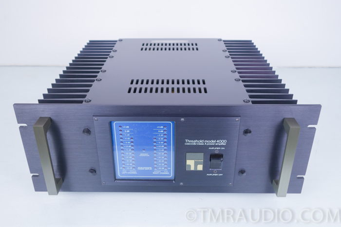Threshold 4000 Power Amplifier updated to "E" Class Sta...