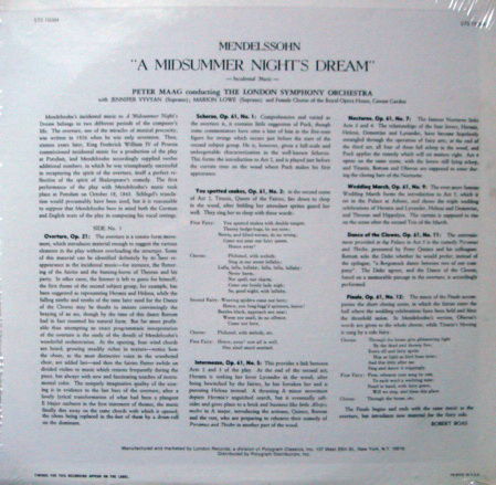 ★Sealed★ London-Decca / MAAG, - Mendelssohn  A Midsumme...