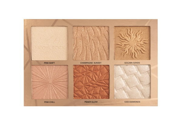MODELROCK GLOW YOUR WAY 6-Shade Highlighter Palette *VOLUME 1* - Image 4