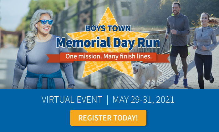 Boys Town Memorial Day Run promotional image