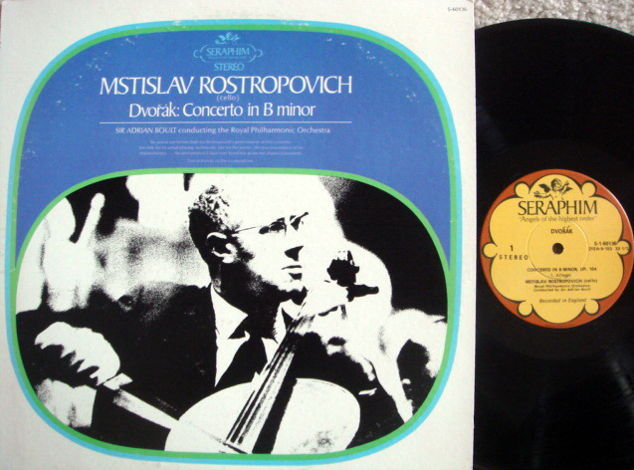 EMI Angel Seraphim / ROSTROPOVICH, - Dvorak Cello Conce...